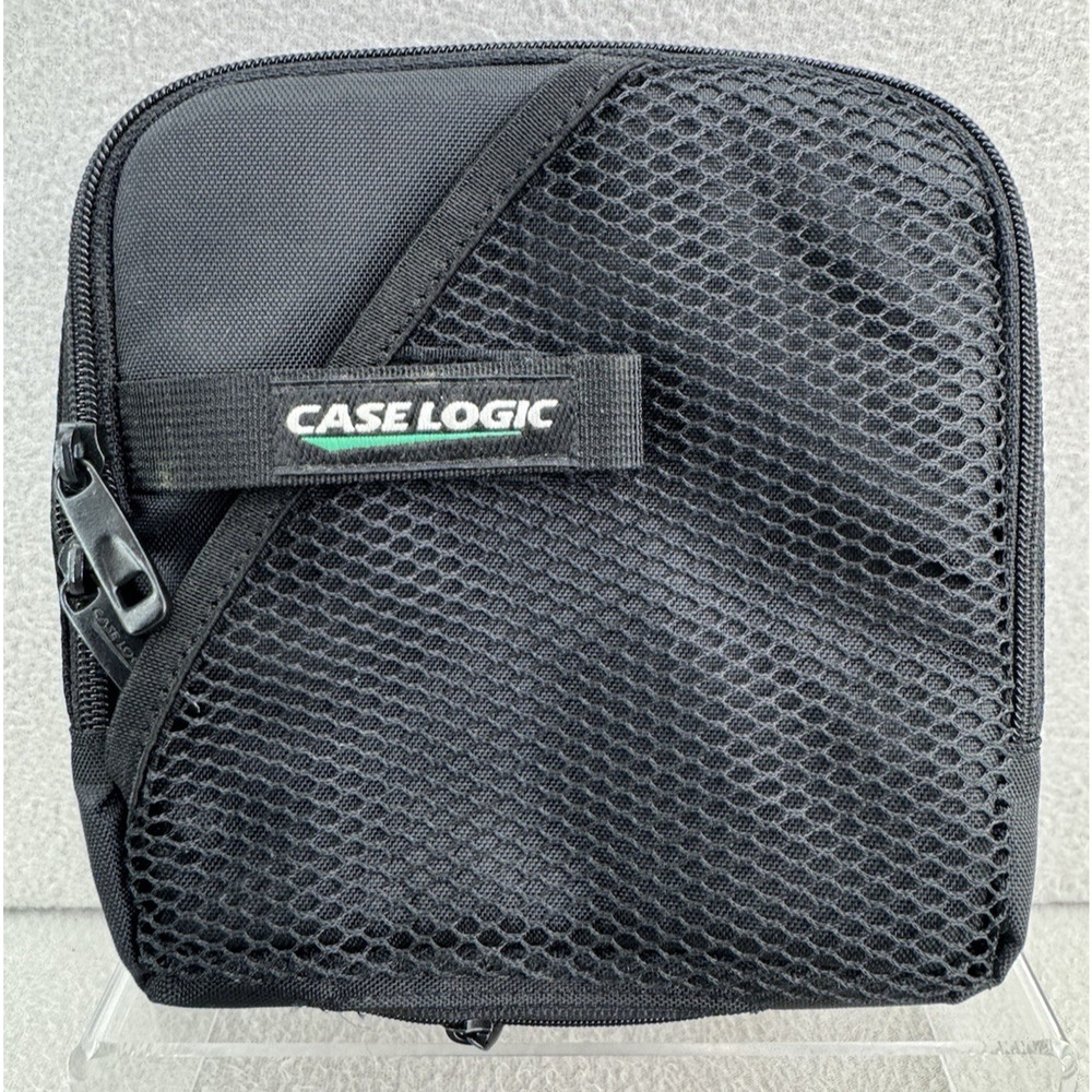 Case Logic CD Holder Discman Carrying Case 24 Disc Storage Travel Bag Vintage